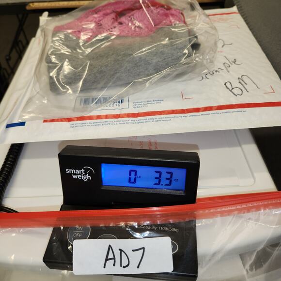 PINK by VICTORIA'S SECRET Camisole Top S Grey Pink Babydoll Lace Bow Bling Star - Picture 10 of 10